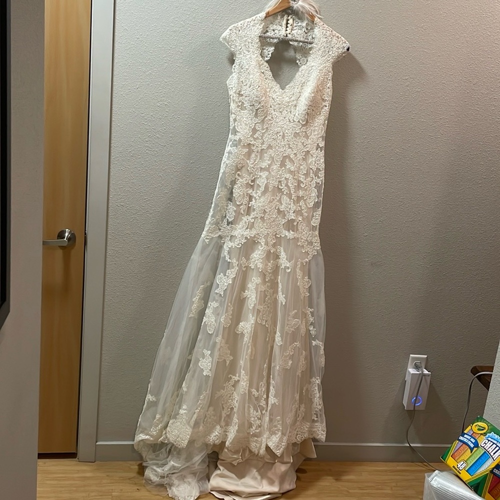 Cream Wedding Dress